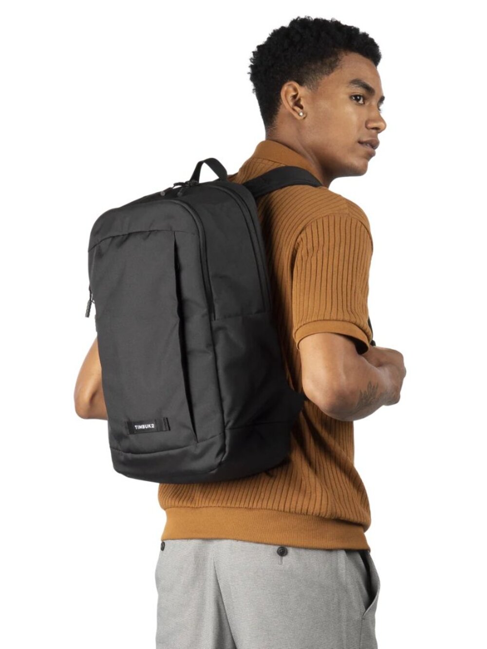 🎒 Timbuk2 Parkside Eco Black Laptop Backpack NWT Commuter Travel Bag